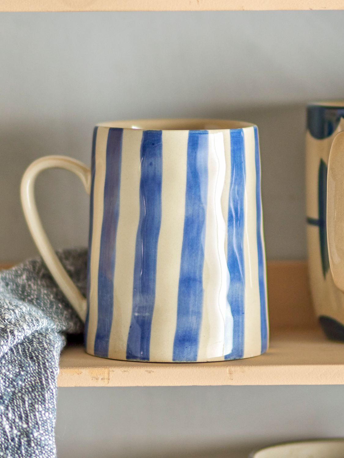 Mug Bégonia Bleu